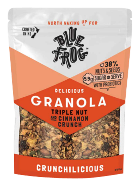 Triple Nut and Cinnamon Crunch Granola