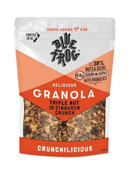Triple Nut and Cinnamon Crunch Granola